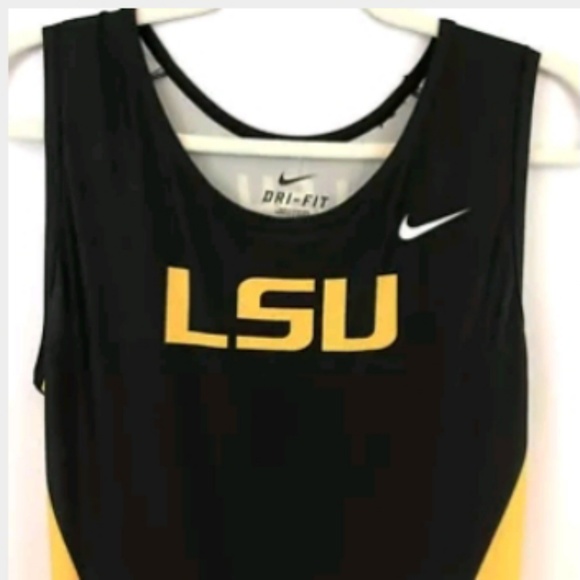 Nike Other New Lsu Tigers Nike Wrestling Running Singlet Ncaa